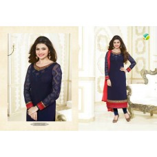 Blue Kaseesh Prachi 2677 Party Wear Straight Shalwar kameez